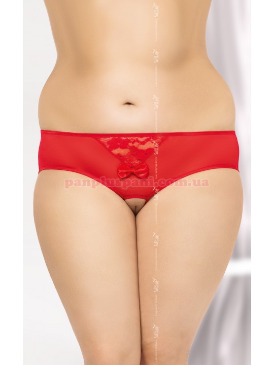 Трусики жіночі SoftLine 2466 Plus Size червоні XL