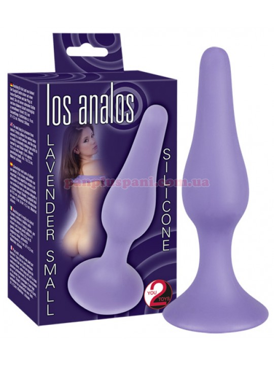 Анальна пробка Los Analos Lavender small, Ø2.5 см, вага 66 г