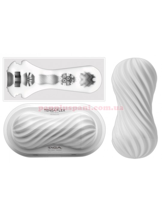 Мастурбатор Tenga Flex Silky White