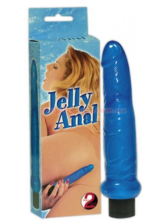 Вібратор Jelly Anal Blue