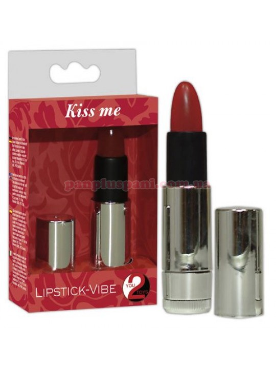 Вібратор Kiss Me Lipstick Vibe
