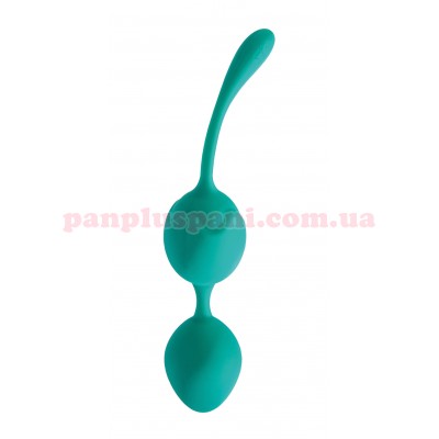 Вагінальні кульки SToys Passion Balls green, Ø3.6 см, вага 80 г