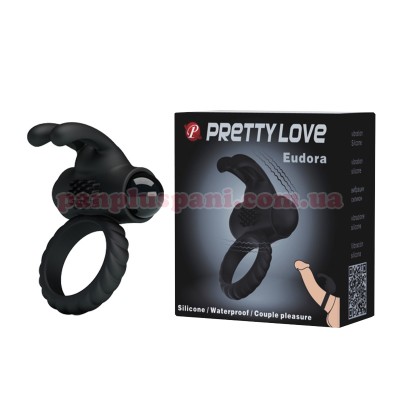 Эрекционное кольцо Pretty Love Eudora BI-026219 с вибрацией