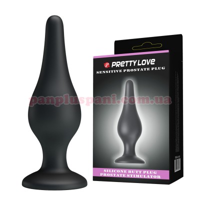 Анальна пробка Pretty Love Sensitive Prostate Plug BI-014459, Ø4.5 см, вага 114 г