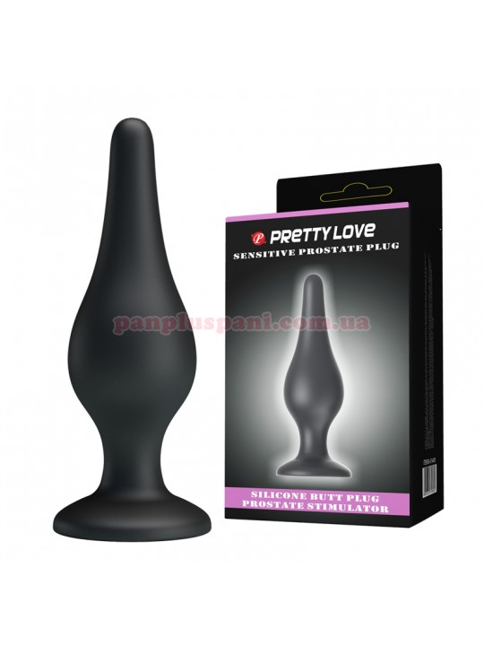 Анальна пробка Pretty Love Sensitive Prostate Plug BI-014459, Ø4.5 см, вага 114 г