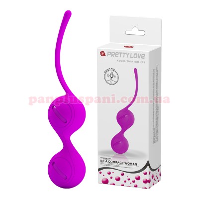 Вагінальні кульки Pretty Love Kegel Tighten Up I BI-014490-1, Ø3.3 см, вага 97 г