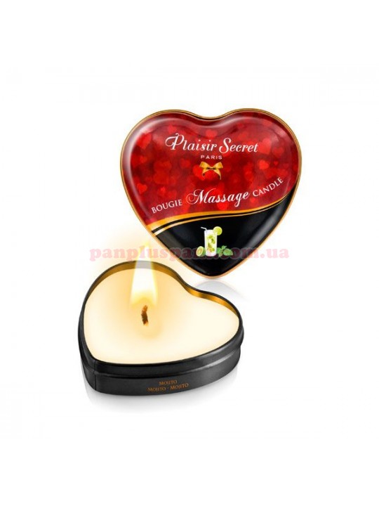 Масажна свічка Plaisir Secret Mojito 35 мл