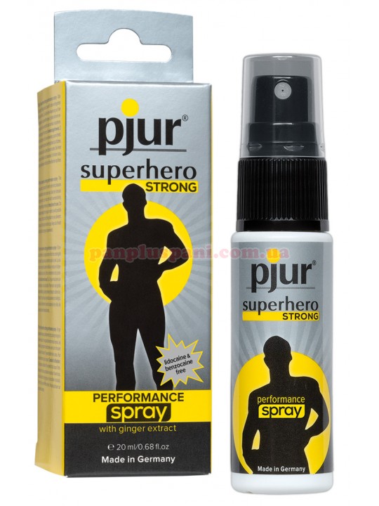 Пролонгирующий спрей для мужчин pjur Superhero Strong Spray 20 ml
