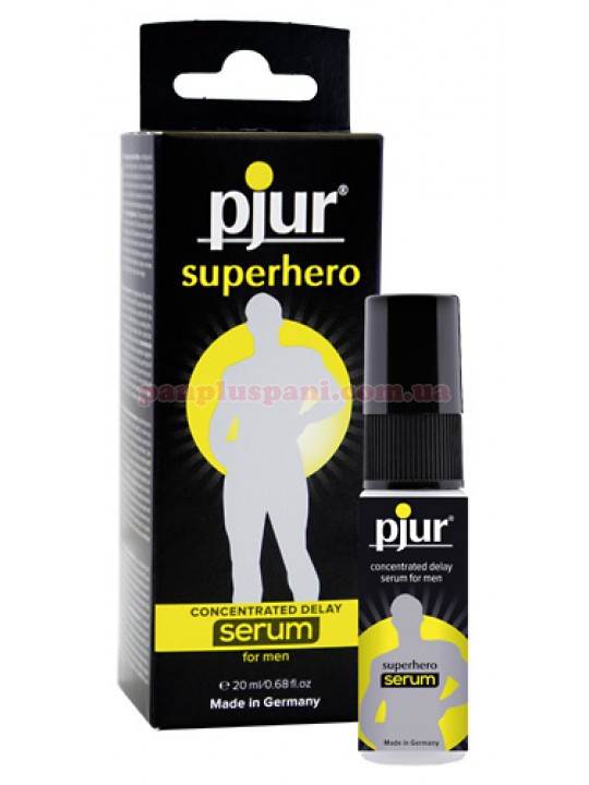 Пролонгирующий гель для мужчин pjur Superhero Serum 20 мл