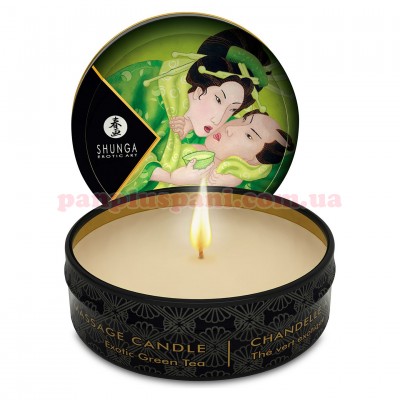 Масажна свічка Shunga Exotic Green Tea 30 мл