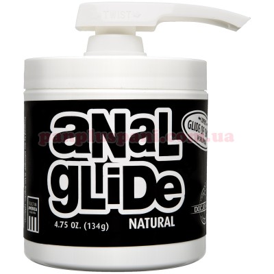 Лубрикант Doc Johnson Anal Glide Natural анальний на масляній основі 134 г