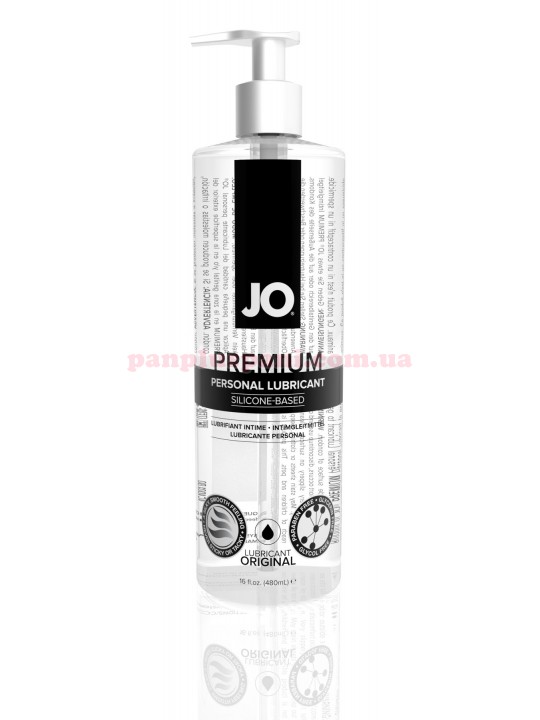 Лубрикант System JO Premium Original на силиконовой основе 480 мл