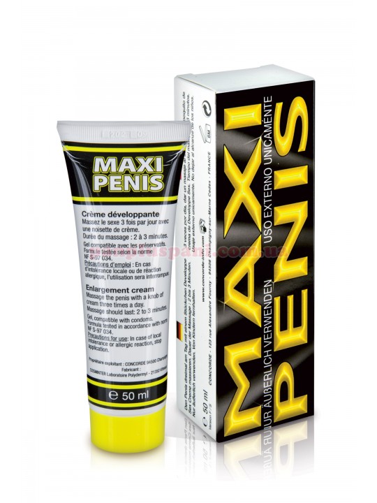 Крем для збільшення члена Maxi Penis 50 мл