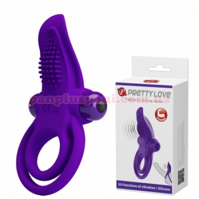 Ерекційне кільце Pretty Love Vibrant Penis Ring BI-210203-1 з вібрацією