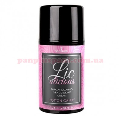 Гель для мінету Sensuva Lic-o-Licious Cotton Candy 50 мл