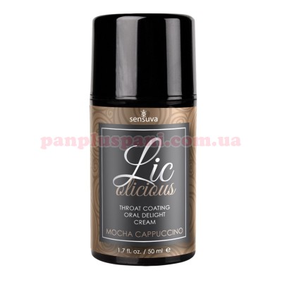 Гель для мінету Sensuva Lic-o-Licious Mocha Cappuccino 50 мл