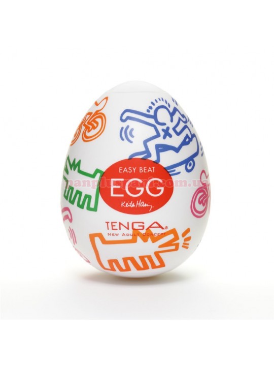 Мастурбатор Tenga Egg Keith Haring Street