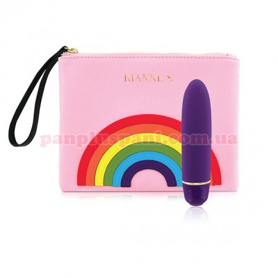 Вібратор RIANNE S Classique Vibe Pride Deep Purple