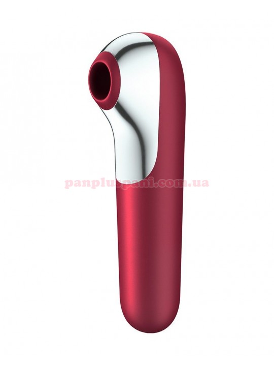 Вакуумний вібратор Satisfyer Dual Love Pink смарт