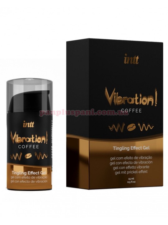 Рідкий вібратор Intt Vibration Coffee 15 мл