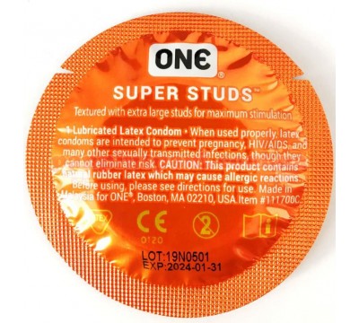 Презерватив One Super Studs