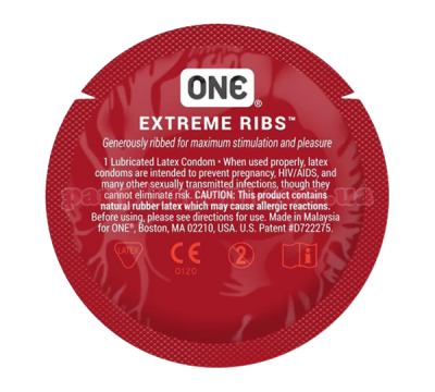 Презерватив One Extreme Ribs