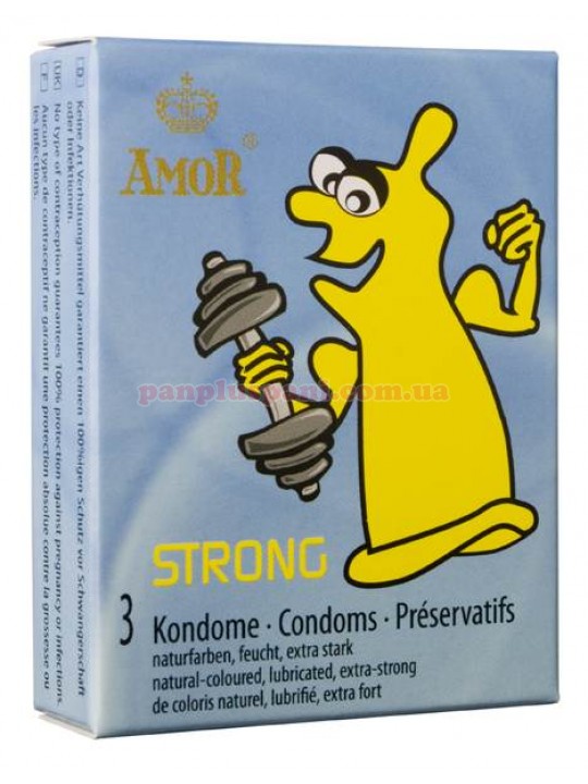 Презервативи Amor Strong (упаковка 3 шт)