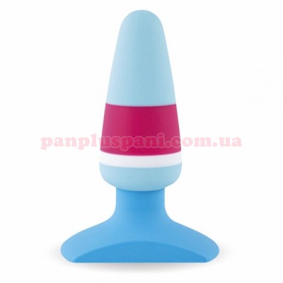 Анальна пробка FeelzToys Plugz Butt Plug Colors Nr. 1, Ø3.2 см, вага 60 г