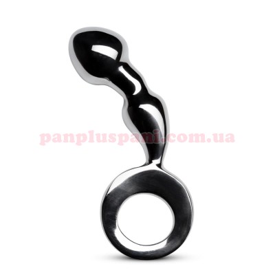 Анальна пробка Sinner Gear Unbendable Drang Fun Metal Anal Plug, Ø3.2 см, вага 343 г