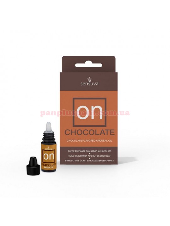 Краплі для клітора Sensuva ON Arousal Oil for Her Chocolate 5 мл