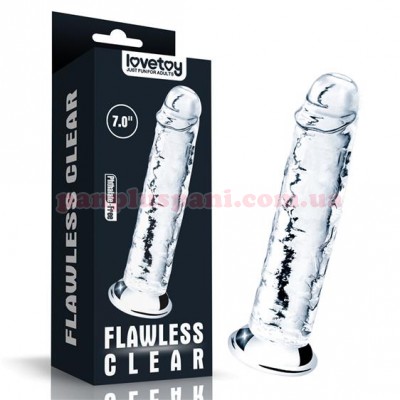 Фалоімітатор Flawless Clear Dildo LV310015