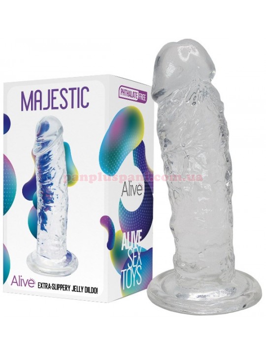 Фалоімітатор Alive Jelly Dildo Majestic