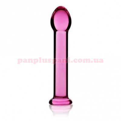 Фалоімітатор Glass Romance GS01 Pink скляний