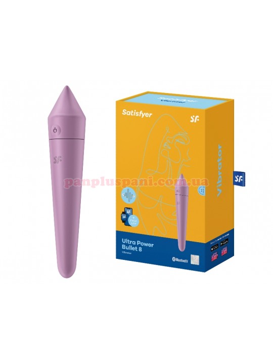 Вібратор Satisfyer Ultra Power Bullet 8 Lilac смарт