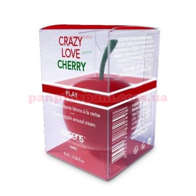 Стимулюючий крем для сосків EXSENS Crazy Love Cherry їстівний 8 мл