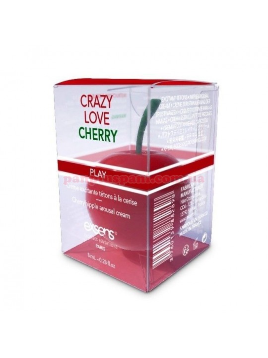 Збуджуючий крем для сосків EXSENS Crazy Love Cherry їстівний 8 мл