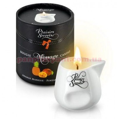 Масажна свічка Plaisir Secret Pineapple Mango 80 мл