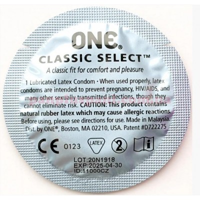 Презерватив One Classic Select