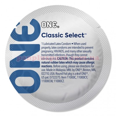 Презерватив One Classic Select