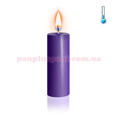 Свічка низькотемпературна БДСМ Art of Sex Candle S фіолетова, 10 см