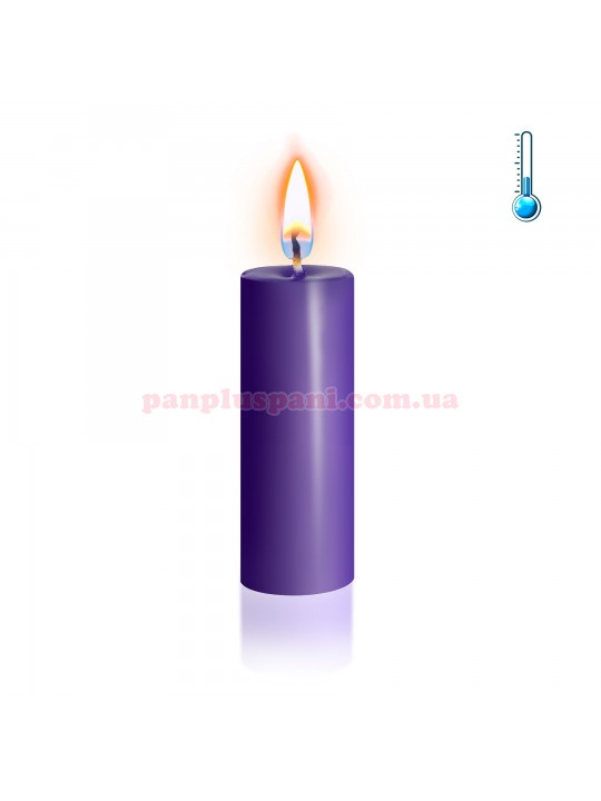 Свічка низькотемпературна БДСМ Art of Sex Candle S фіолетова, 10 см