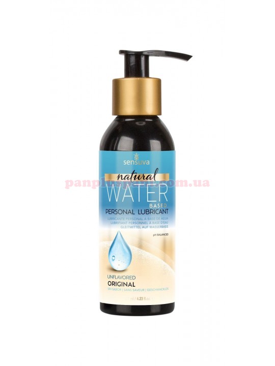 Лубрикант Sensuva Natural Water-Based на водній основі 125 мл