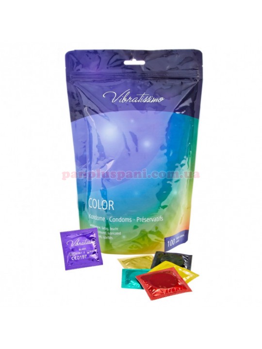 Презервативи Vibratissimo Color 100 шт