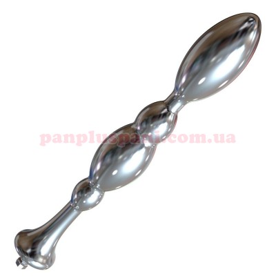 Анальний стимулятор Hismith Metal Bead Anal Dildo