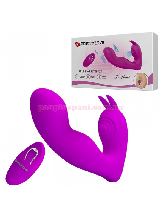 Вібратор Pretty Love Josephine Purple BI-014843W з пультом д/к