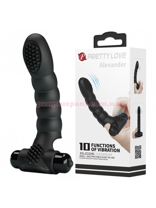Вібратор Pretty Love Finger Vibrator Alexander BI-014707 на палець