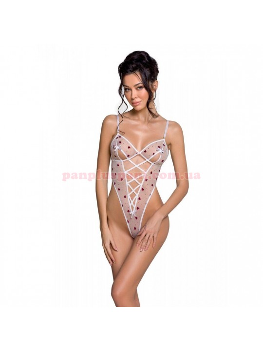 Боді Passion Lovelia Body white L/XL