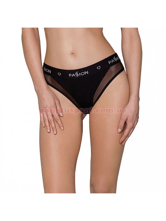 Трусики жіночі Passion PS002 PANTIES black M