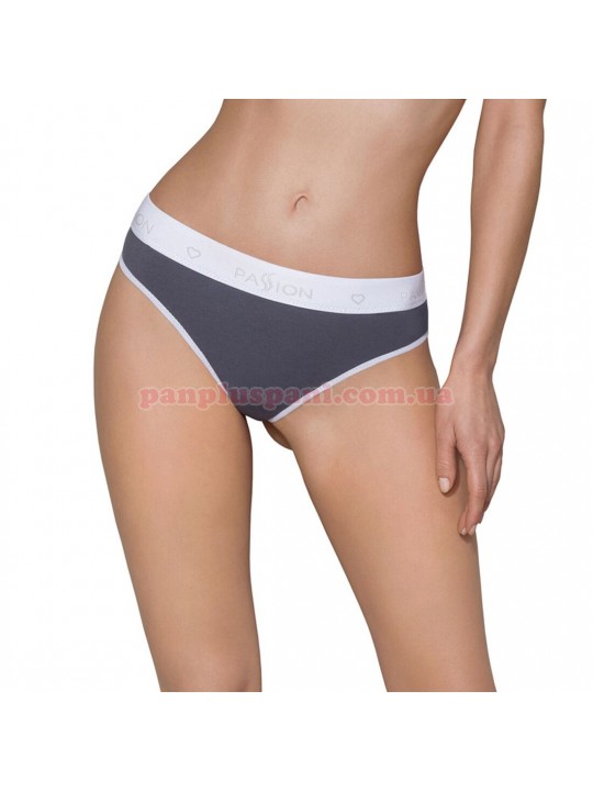 Трусики жіночі Passion PS007 PANTIES dark grey XL