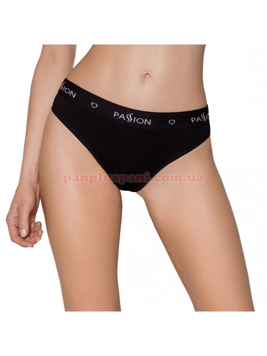 Трусики жіночі Passion PS004 PANTIES black M